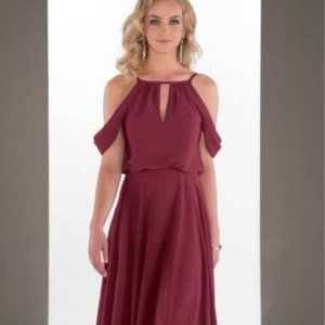 Cranberry Evening Dress - Sorella Vita designer